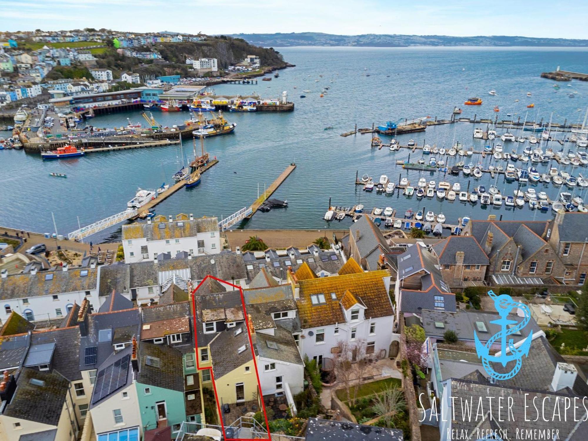 Sea Spray Villa, Brixham Eksteriør billede